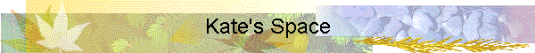 Kate's Space
